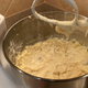 First attempt yielded gloopy clumps of potato “frosting.” Not appetizing in the least.